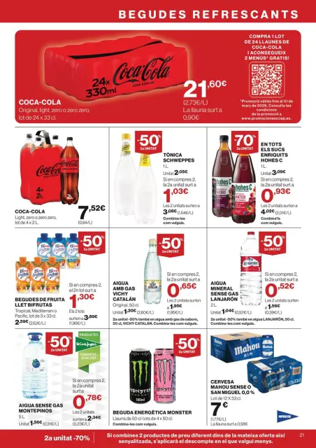 Ofertas de Hipercor España de 12 a 24 marzo 2026 -50% 2ª Unidad en Miles de Productos - Página 21