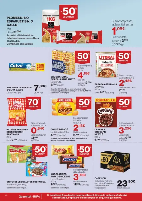 Ofertas de Hipercor España de 12 a 24 marzo 2026 -50% 2ª Unidad en Miles de Productos - Página 4