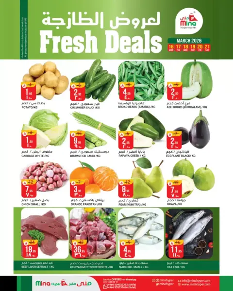 Mina Hypermarket offers in Riyadh from 16 to 31 March 2026 Eid Mubarak Offers - Page 4