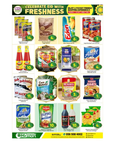BIGmart offers in Abu Dhabi from 18 to 22 March 2026 Eid Celebration Deals - Page 10