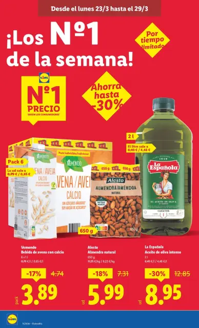 Ofertas de Lidl España de 23 a 29 marzo 2026 ofertas semanales - Página 10