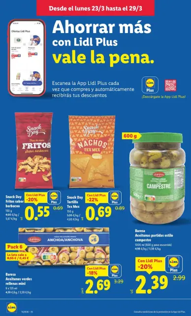 Ofertas de Lidl España de 23 a 29 marzo 2026 ofertas semanales - Página 18