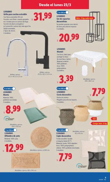 Ofertas de Lidl España de 23 a 29 marzo 2026 Ofertas de bazar - Página 9