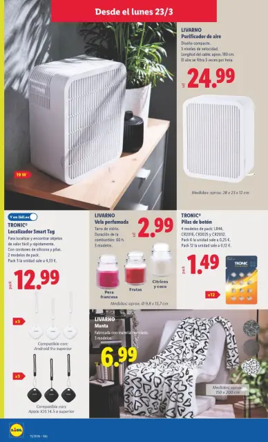 Ofertas de Lidl España de 23 a 29 marzo 2026 Ofertas de bazar - Página 12