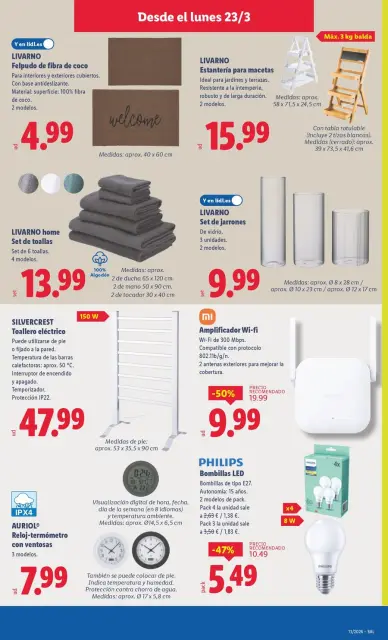Ofertas de Lidl España de 23 a 29 marzo 2026 Ofertas de bazar - Página 13