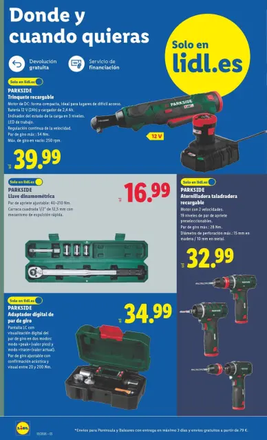 Ofertas de Lidl España de 23 a 29 marzo 2026 Ofertas de bazar - Página 2