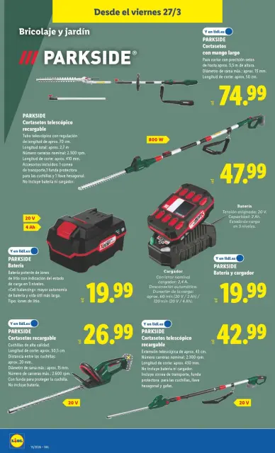 Ofertas de Lidl España de 23 a 29 marzo 2026 Ofertas de bazar - Página 18