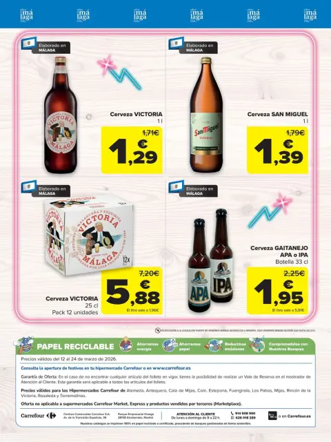 Ofertas de Carrefour España de 12 a 24 marzo 2026 SABOR A MÁLAGA - Página 19