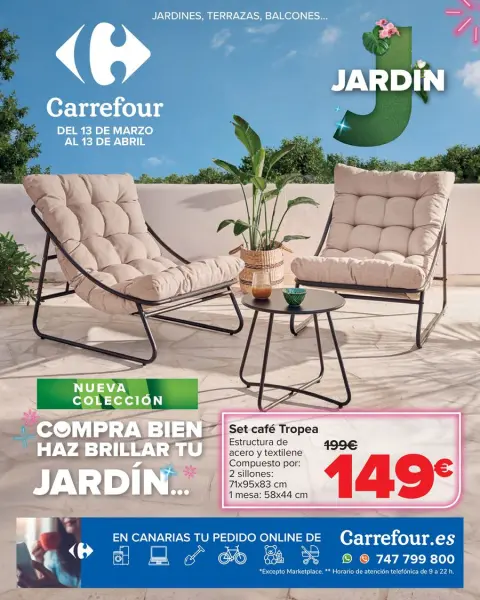 Ofertas de Carrefour España de 13 marzo a 13 abril 2026 JARDIN Ofertas - Página 1