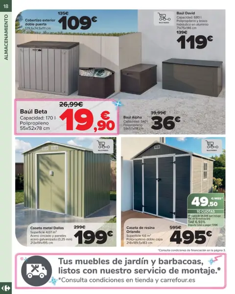 Ofertas de Carrefour España de 13 marzo a 13 abril 2026 JARDIN Ofertas - Página 18