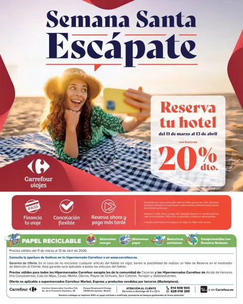Ofertas de Carrefour España de 11 marzo a 13 abril 2026 PRIMAVERA OCIO - Página 18