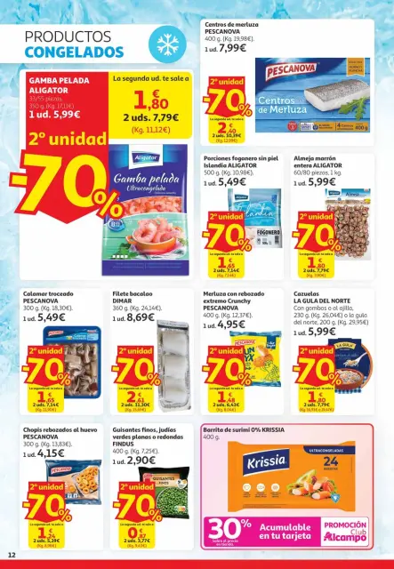 Ofertas de Alcampo España de 25 marzo a 6 abril 2026 2ª unidad -70% - Página 12