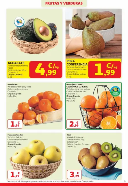 Ofertas de Alcampo España de 25 marzo a 6 abril 2026 2ª unidad -70% - Página 3