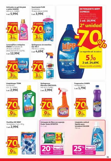 Ofertas de Alcampo España de 25 marzo a 6 abril 2026 2ª unidad -70% - Página 21