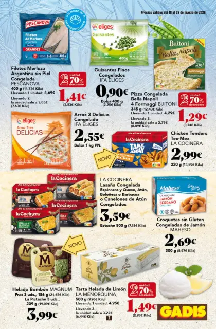 Ofertas de GADIS supermercado España de 18 a 25 marzo 2026 Nuevos precios - Página 55