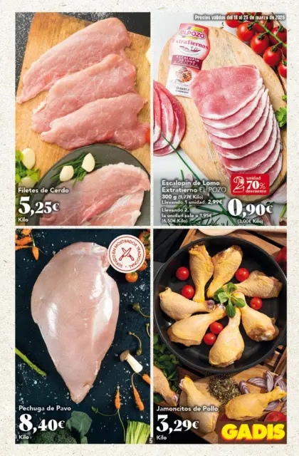 Ofertas de GADIS supermercado España de 18 a 25 marzo 2026 Nuevos precios - Página 53