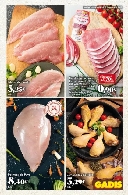 Ofertas de GADIS supermercado España de 18 a 25 marzo 2026 Nuevos precios - Página 5