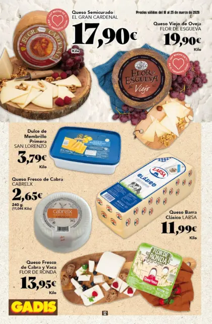 Ofertas de GADIS supermercado España de 18 a 25 marzo 2026 Nuevos precios - Página 12