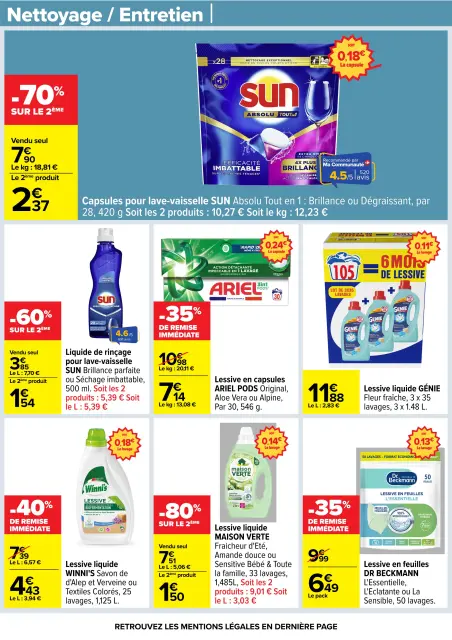 Carrefour France offers from 17 to 30 March 2026 Welcome to Italy - Page 62