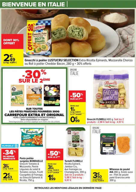 Carrefour France offers from 17 to 30 March 2026 Welcome to Italy - Page 19