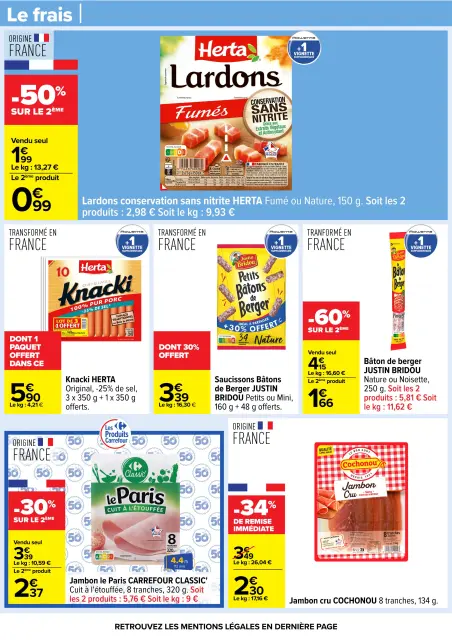 Carrefour France offers from 17 to 30 March 2026 Welcome to Italy - Page 43