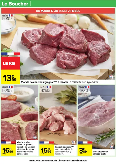 Carrefour France offers from 17 to 30 March 2026 Welcome to Italy - Page 29