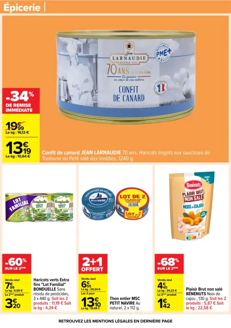 Carrefour France offers from 17 to 30 March 2026 Welcome to Italy - Page 47