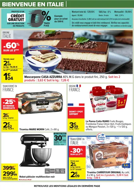 Carrefour France offers from 17 to 30 March 2026 Welcome to Italy - Page 24