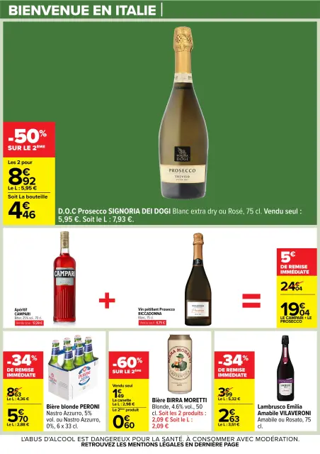 Carrefour France offers from 17 to 30 March 2026 Welcome to Italy - Page 7