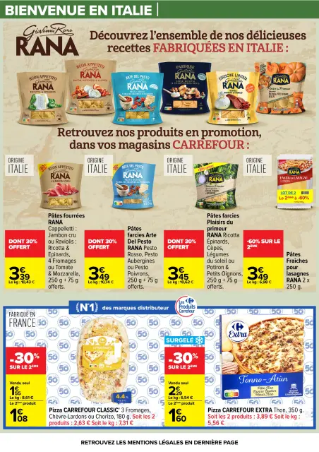 Carrefour France offers from 17 to 30 March 2026 Welcome to Italy - Page 18