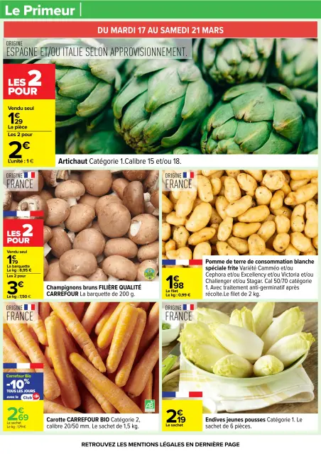 Carrefour France offers from 17 to 30 March 2026 Welcome to Italy - Page 31