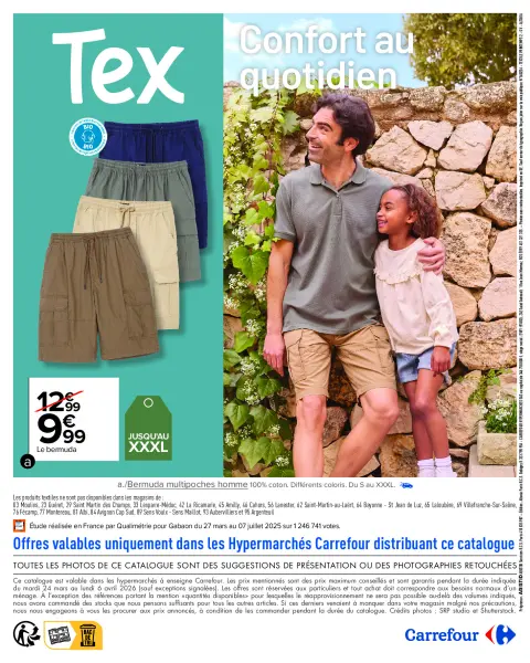 Carrefour France offers from 24 March to 6 April 2026 SPRING SPECIAL TEXTILE - Page 24