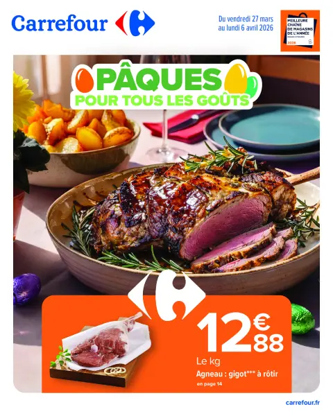 Ofertas de Carrefour Francia de 27 marzo a 6 abril 2026 PASCUAS FESTIVAS - Página 1