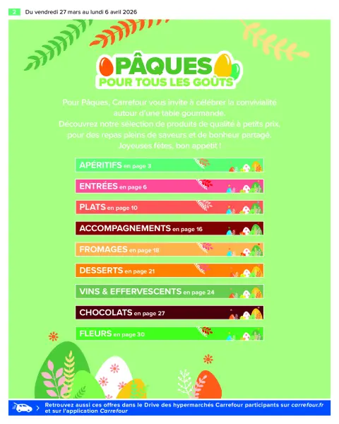 Ofertas de Carrefour Francia de 27 marzo a 6 abril 2026 PASCUAS FESTIVAS - Página 2