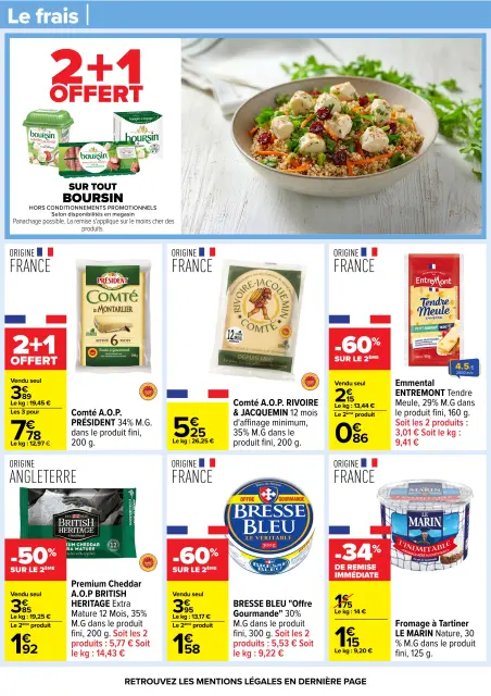 Carrefour France offers from 24 March to 6 April 2026 EASTER FOR ALL TASTES - Page 62