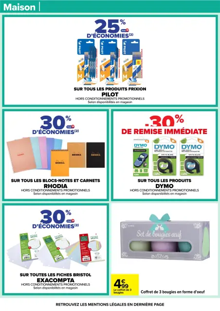 Carrefour France offers from 24 March to 6 April 2026 EASTER FOR ALL TASTES - Page 93