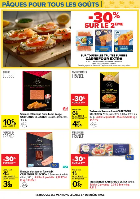 Carrefour France offers from 24 March to 6 April 2026 EASTER FOR ALL TASTES - Page 53