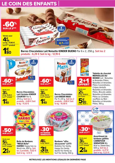 Carrefour France offers from 24 March to 6 April 2026 EASTER FOR ALL TASTES - Page 18