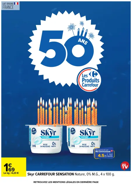 Carrefour France offers from 24 March to 6 April 2026 EASTER FOR ALL TASTES - Page 61