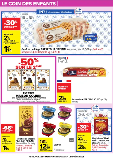 Carrefour France offers from 24 March to 6 April 2026 EASTER FOR ALL TASTES - Page 20