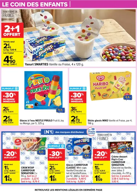 Carrefour France offers from 24 March to 6 April 2026 EASTER FOR ALL TASTES - Page 17