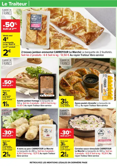 Carrefour France offers from 24 March to 6 April 2026 EASTER FOR ALL TASTES - Page 49