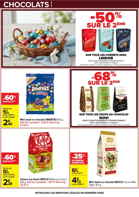 Carrefour France offers from 24 March to 6 April 2026 EASTER FOR ALL TASTES - Page 7