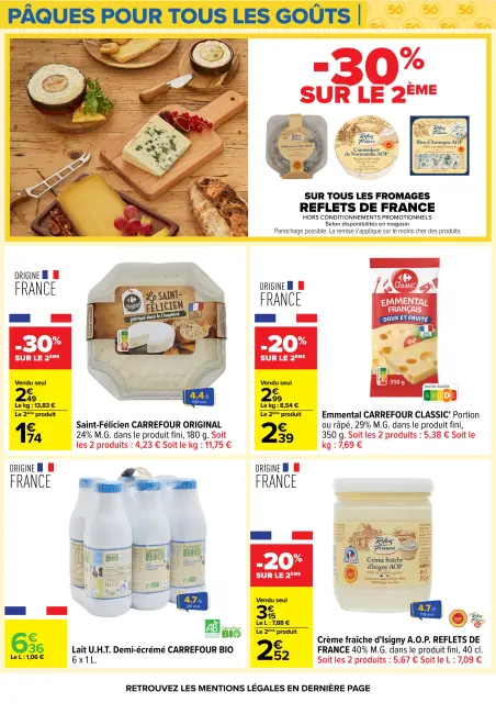 Carrefour France offers from 24 March to 6 April 2026 EASTER FOR ALL TASTES - Page 59
