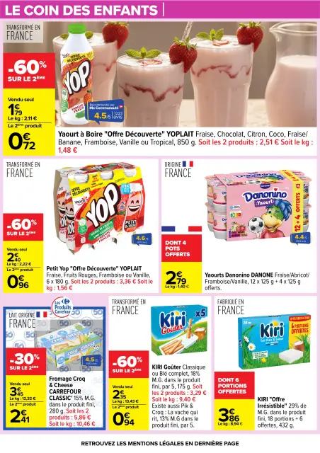 Carrefour France offers from 24 March to 6 April 2026 EASTER FOR ALL TASTES - Page 15