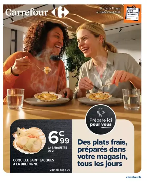 Carrefour France offers from 31 March to 6 April 2026 PREPARED HERE FOR YOU - Page 1