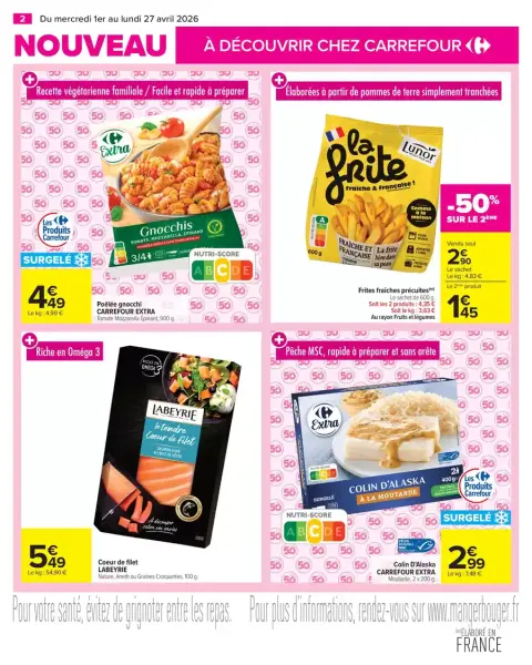 Carrefour France offers from 1 to 27 April 2026 The news you should not miss - Page 2
