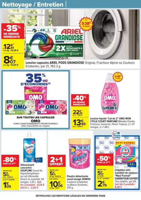 Carrefour France offers from 31 March to 13 April 2026 CREPES PARTY - Page 48