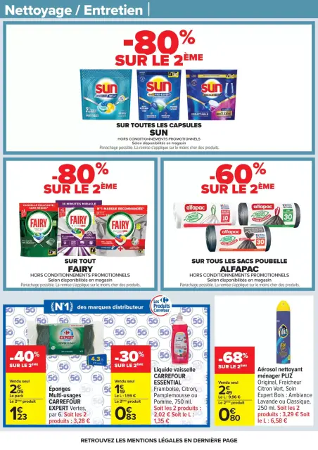Carrefour France offers from 31 March to 13 April 2026 CREPES PARTY - Page 47