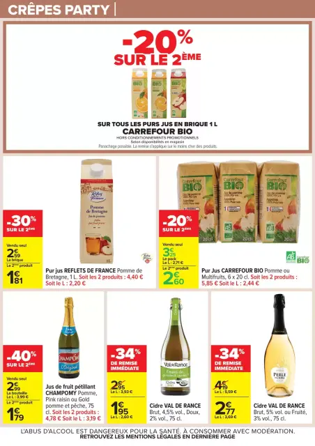 Carrefour France offers from 31 March to 13 April 2026 CREPES PARTY - Page 13